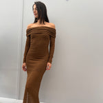 Dress brown