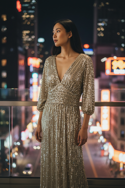 Paillettes dress