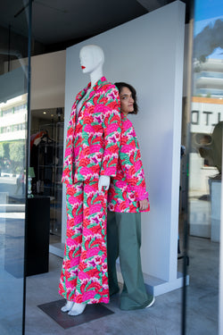 TROUSERS WITH FLOWERS