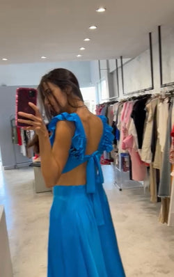 Blue sax 2 piece set